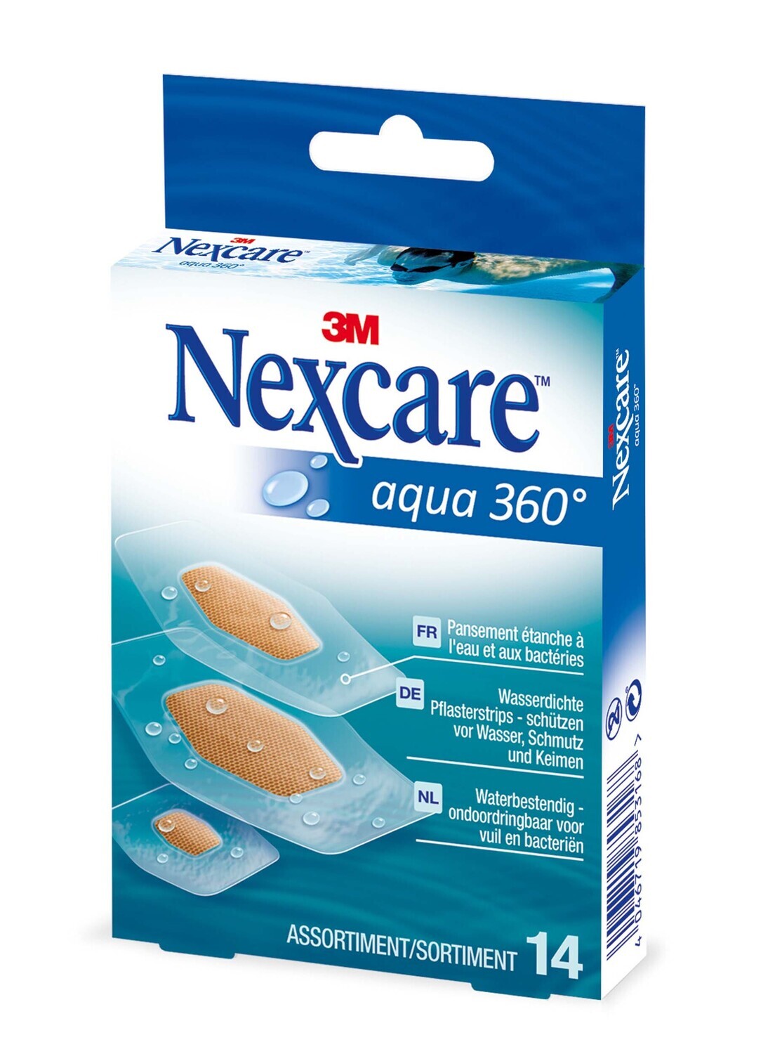 PANSEMENT NEXCARE™ AQUA 360°