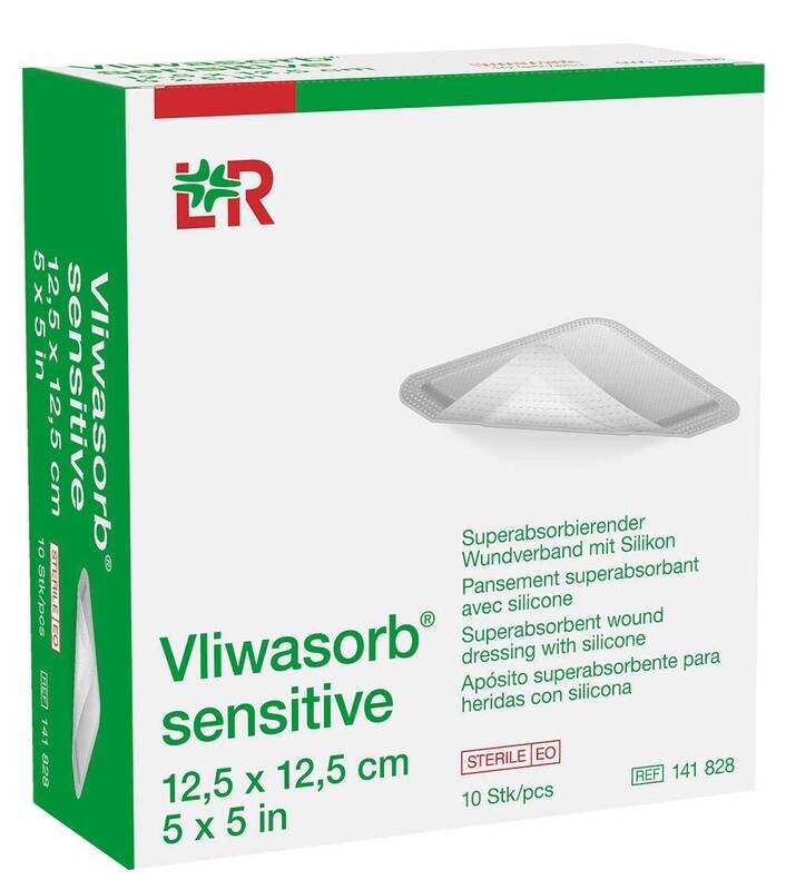 PANSEMENT HYDROCELLULAIRE SUPER-ABSORBANT VLIWASORB® SENSITIVE