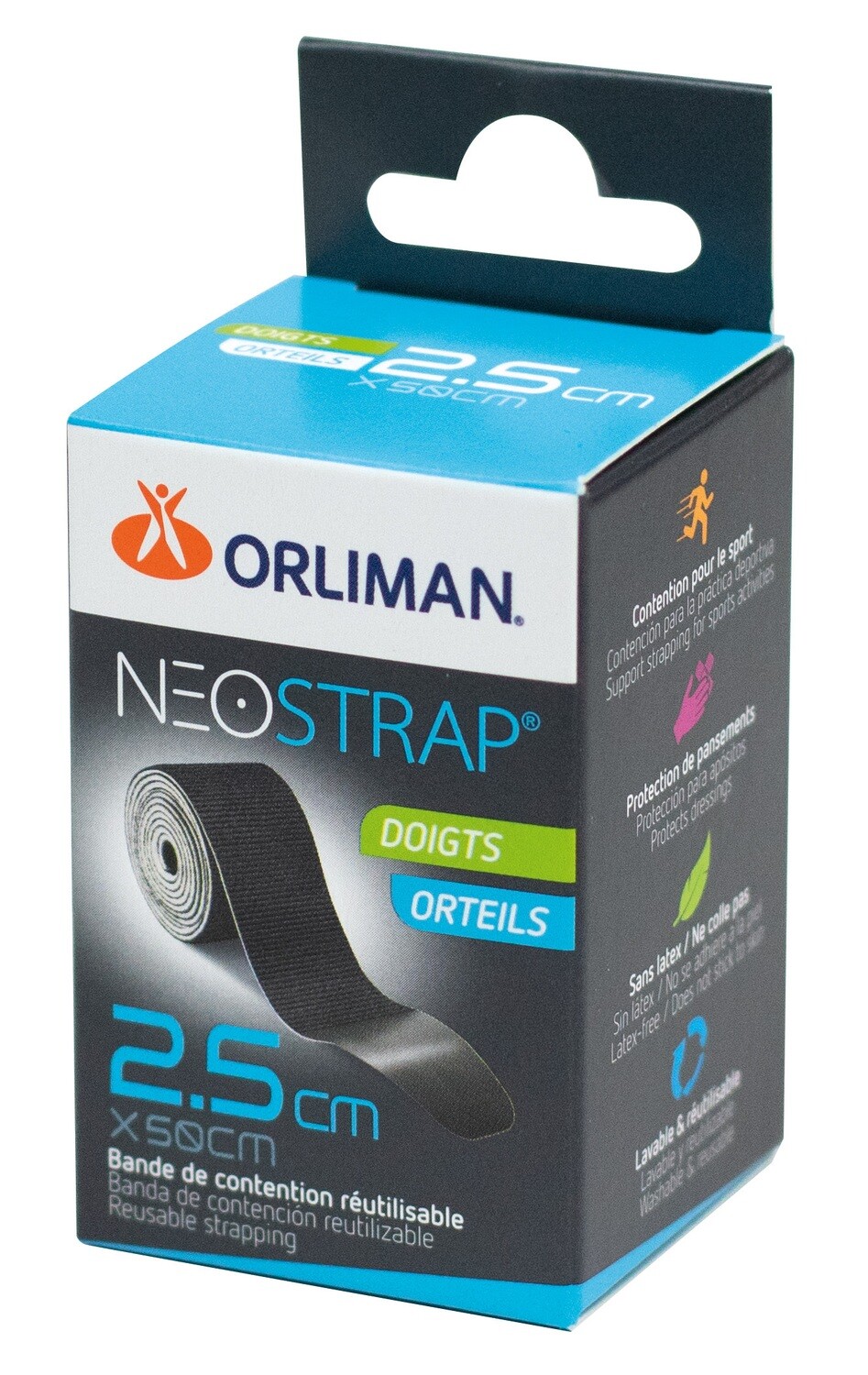 BANDE DE CONTENTION RÉUTILISABLE MULTI-USAGE NEOSTRAP®(6)