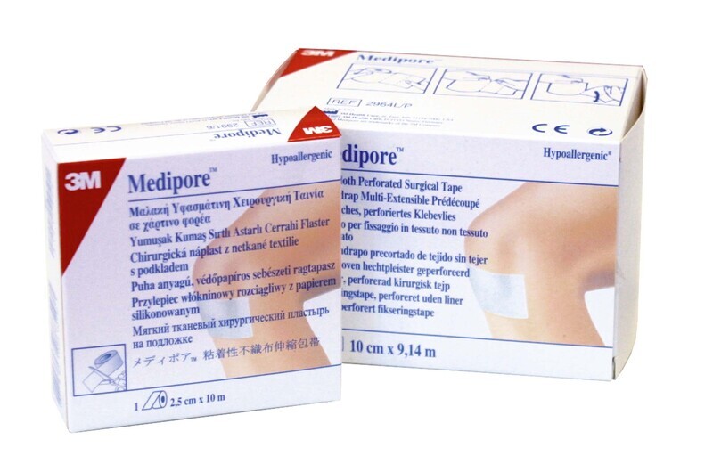 SPARADRAP EXTENSIBLE NON TISSÉ 3M™ MEDIPORE™ LINER