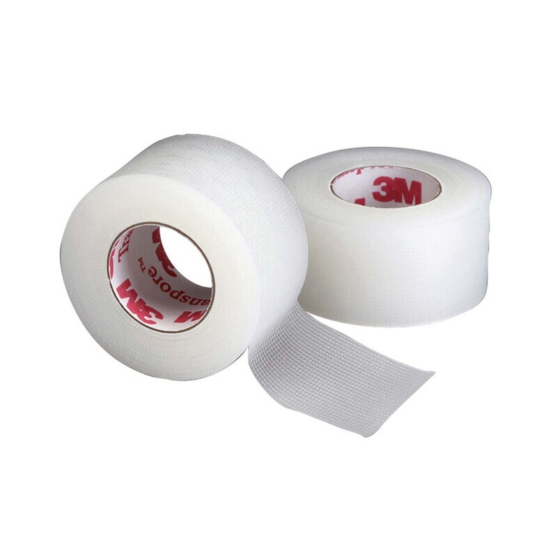 SPARADRAP PLASTIQUE MICROPERFORÉ 3M™ TRANSPORE™