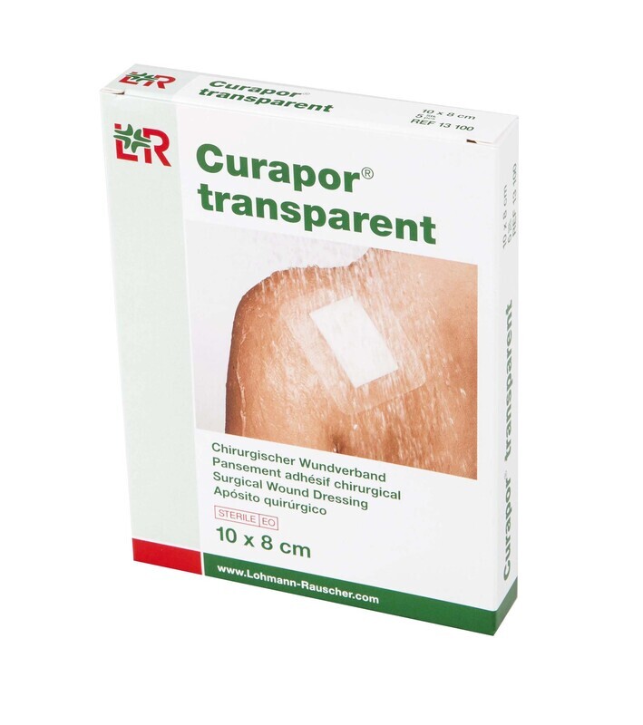 PANSEMENT ADHÉSIF CHIRURGICAL CURAPOR® TRANSPARENT