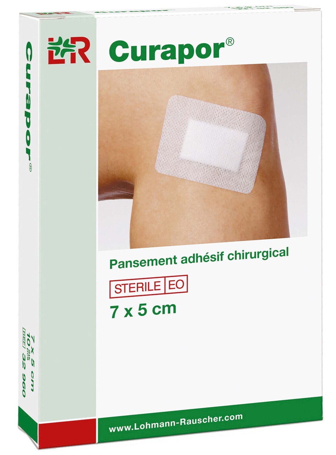 PANSEMENT ADHÉSIF CHIRURGICAL CURAPOR® STÉRILE