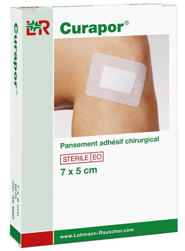 PANSEMENT ADHÉSIF CHIRURGICAL CURAPOR® STÉRILE