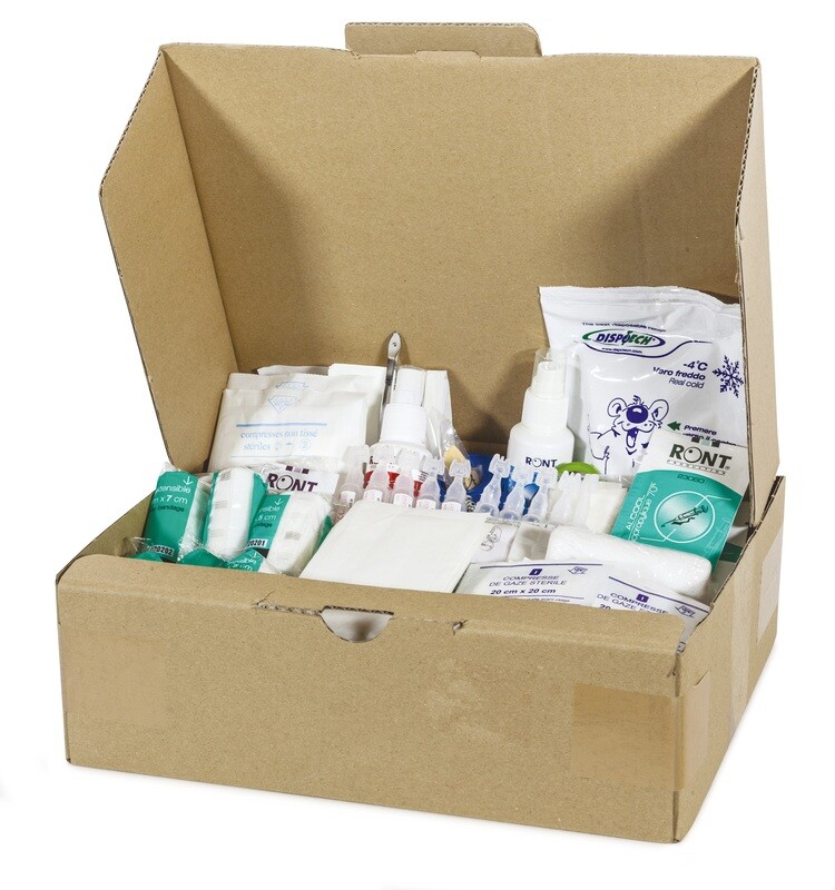 KIT RECHARGE POUR ARMOIRE À PHARMACIE 10/20 PERSONNES