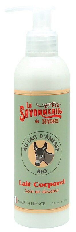 LAIT CORPOREL AU LAIT D’ÂNESSE BIO