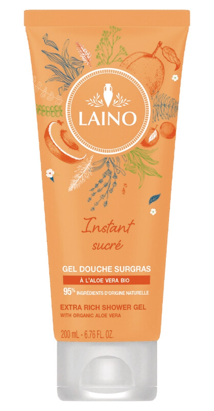 GEL DOUCHE SURGRAS ABRICOT LAINO