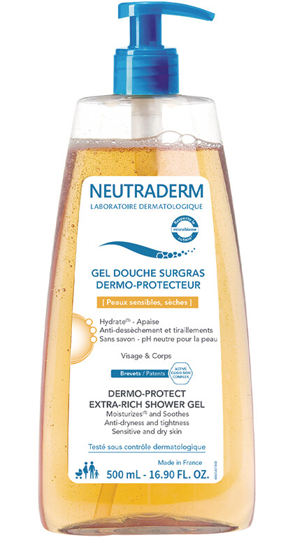 GEL DOUCHE SURGRAS NEUTRADERM DERMO PROTECTEUR