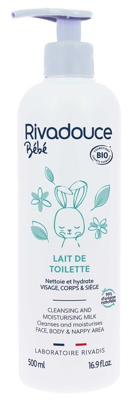 LAIT DE TOILETTE BÉBÉ BIO
