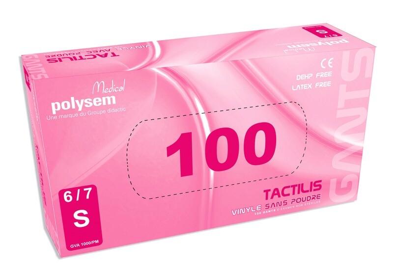 GANT D’EXAMEN VINYLE NON STÉRILE POLYSEM.MEDICAL
