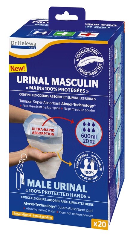 URINAL MASCULIN DU DR HELEWA