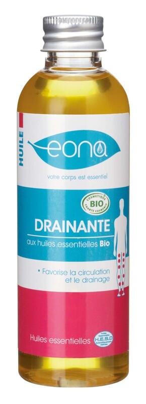 HUILE DE MASSAGE DRAINANTE BIO