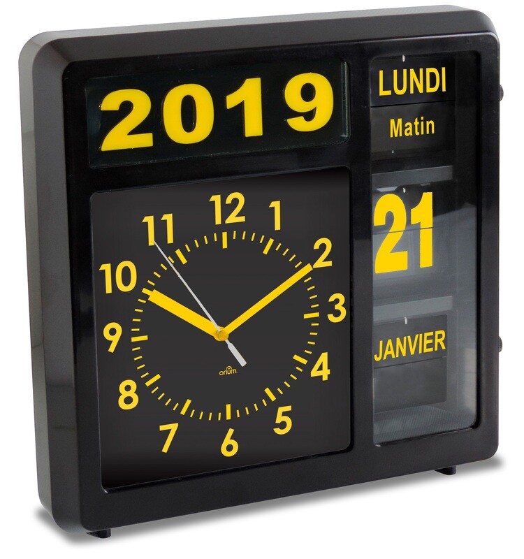 HORLOGE À DATE VISUAL
