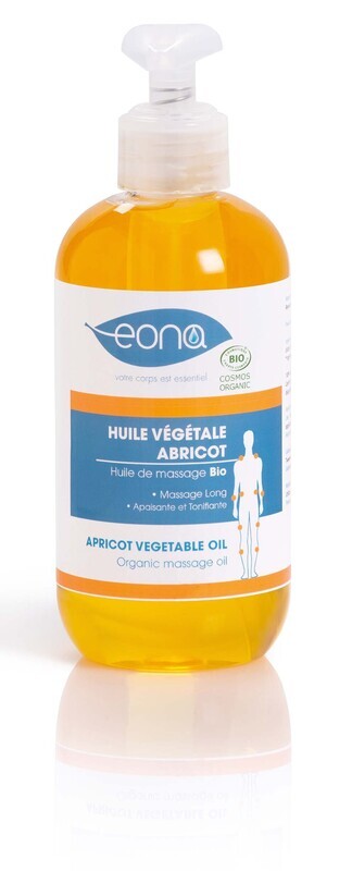HUILE VÉGÉTALE D’ABRICOT DE MASSAGE BIO