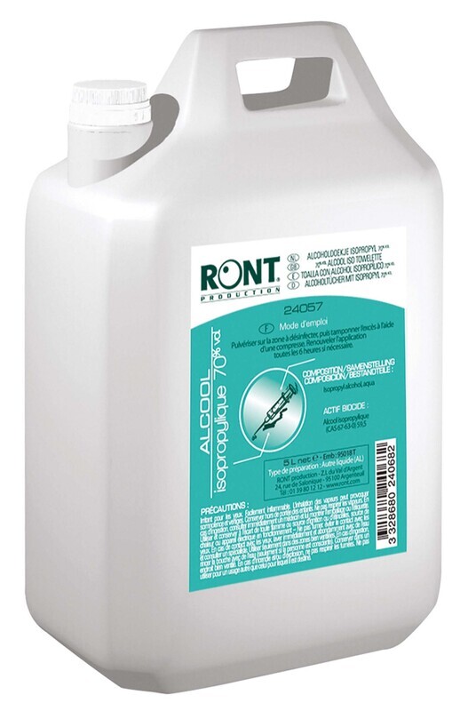 ALCOOL ISOPROPYLIQUE À 70%