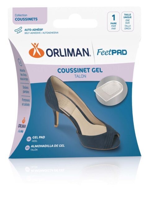 COUSSINET GEL TALON ORLIMAN FEETPAD®