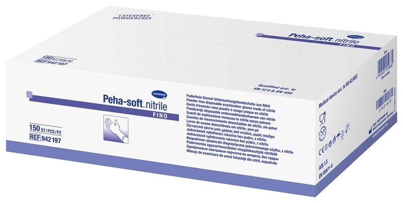 GANT PEHA-SOFT® NITRILE FINO NON STÉRILE