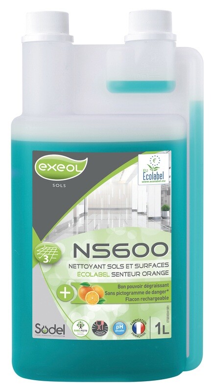 NETTOYANT SOLS ET SURFACES ALCALIN NS600