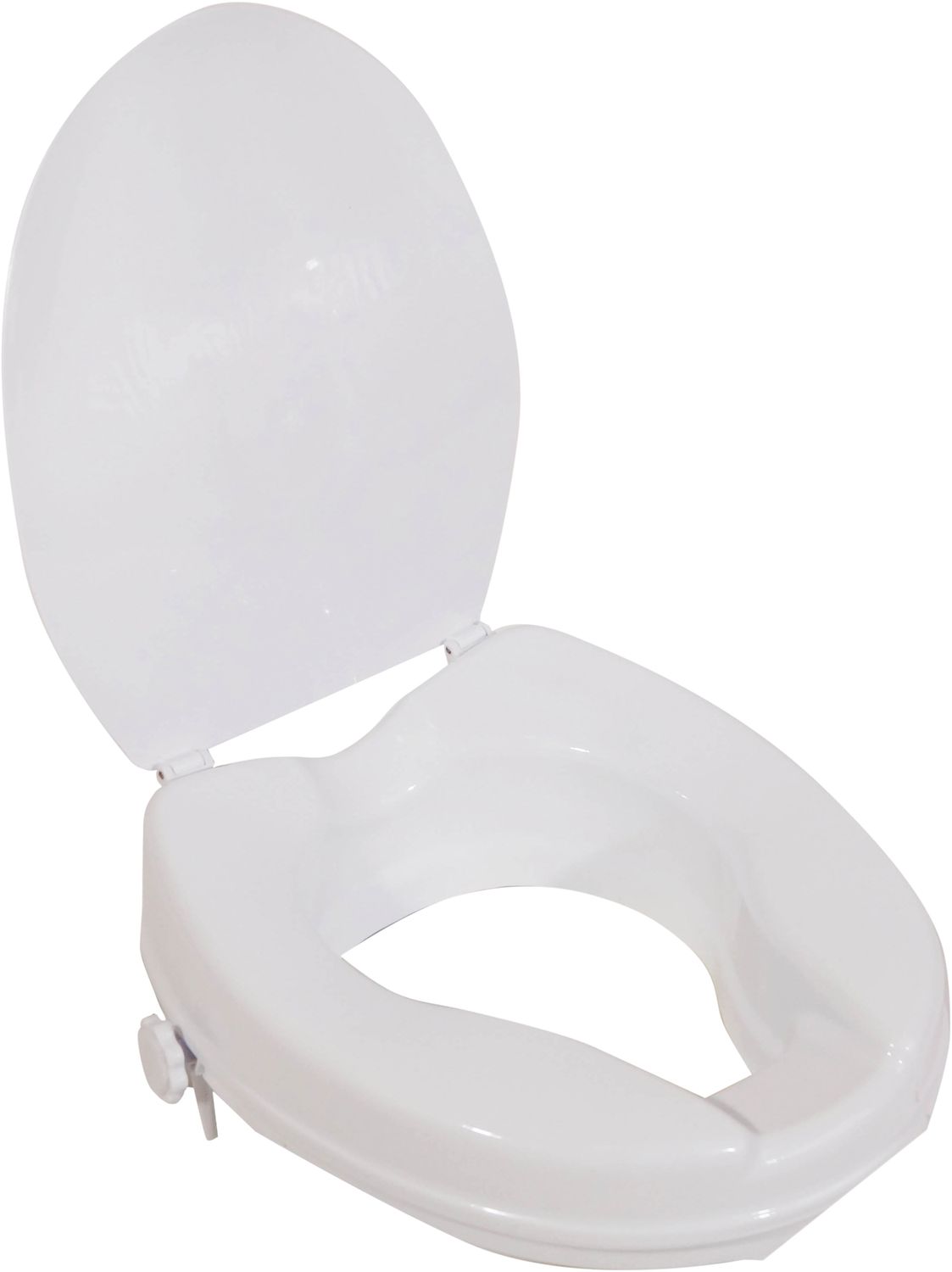Le siège de toilette surélevé Viscount avec couvercle