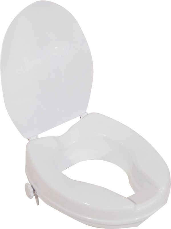Le siège de toilette surélevé Viscount avec couvercle