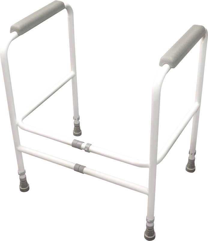 Cadre de toilette Broadstairs avec hauteur et largeur réglables