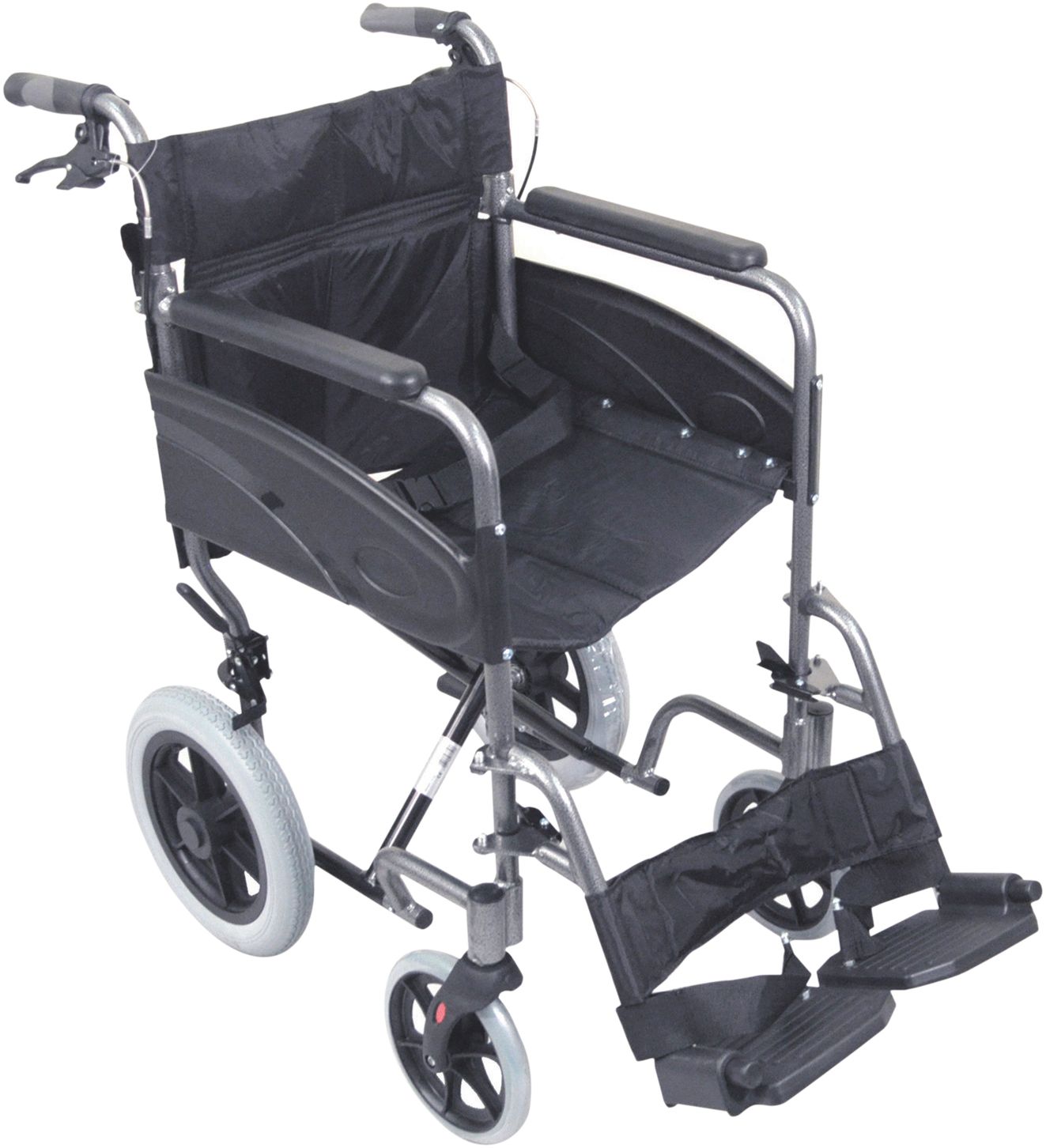 Fauteuil roulant compact en aluminium de transfert