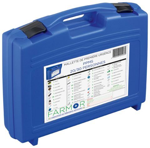 MALLETTE DE PREMIÈRE URGENCE PPMS 20 À 30 PERSONNES