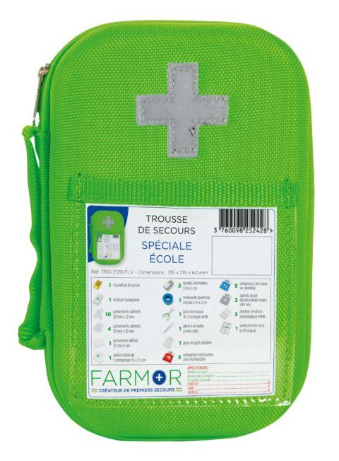 TROUSSE DE SECOURS ÉCOLE
