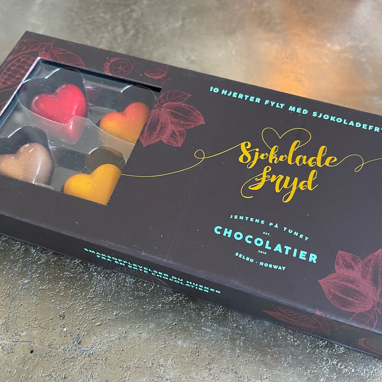 GAVEESKE SJOKOLADEFRYD 10 BITER