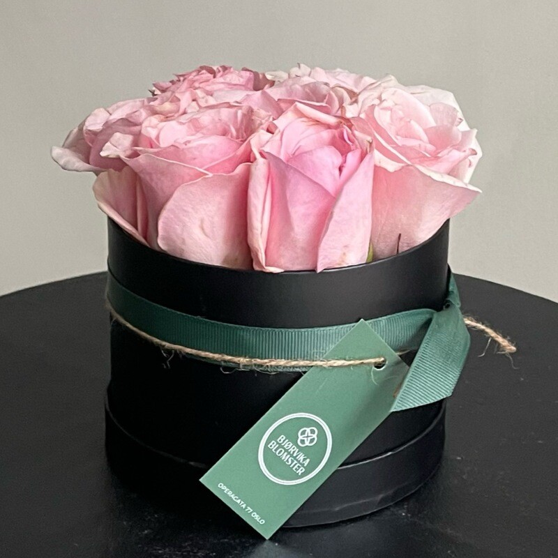 BLOOMBOX PINK/PEACH ROSES BLOOMBOX PINK/PEACH ROSES