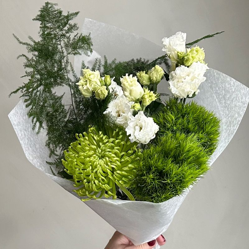 BB BUNCH WHITE &amp; GREEN