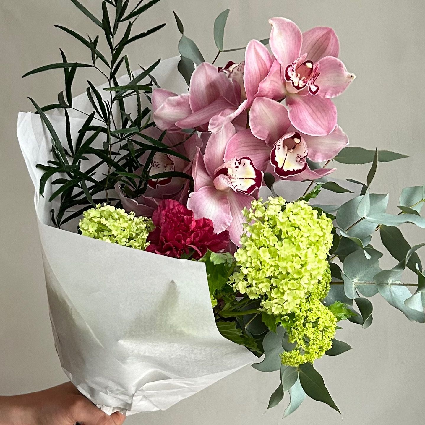 VALENTINE´S DAY - CYMBIDIUM BOUQUET (kun 12-14 feb)