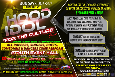 LOUISVILLE Hood Idol Tour