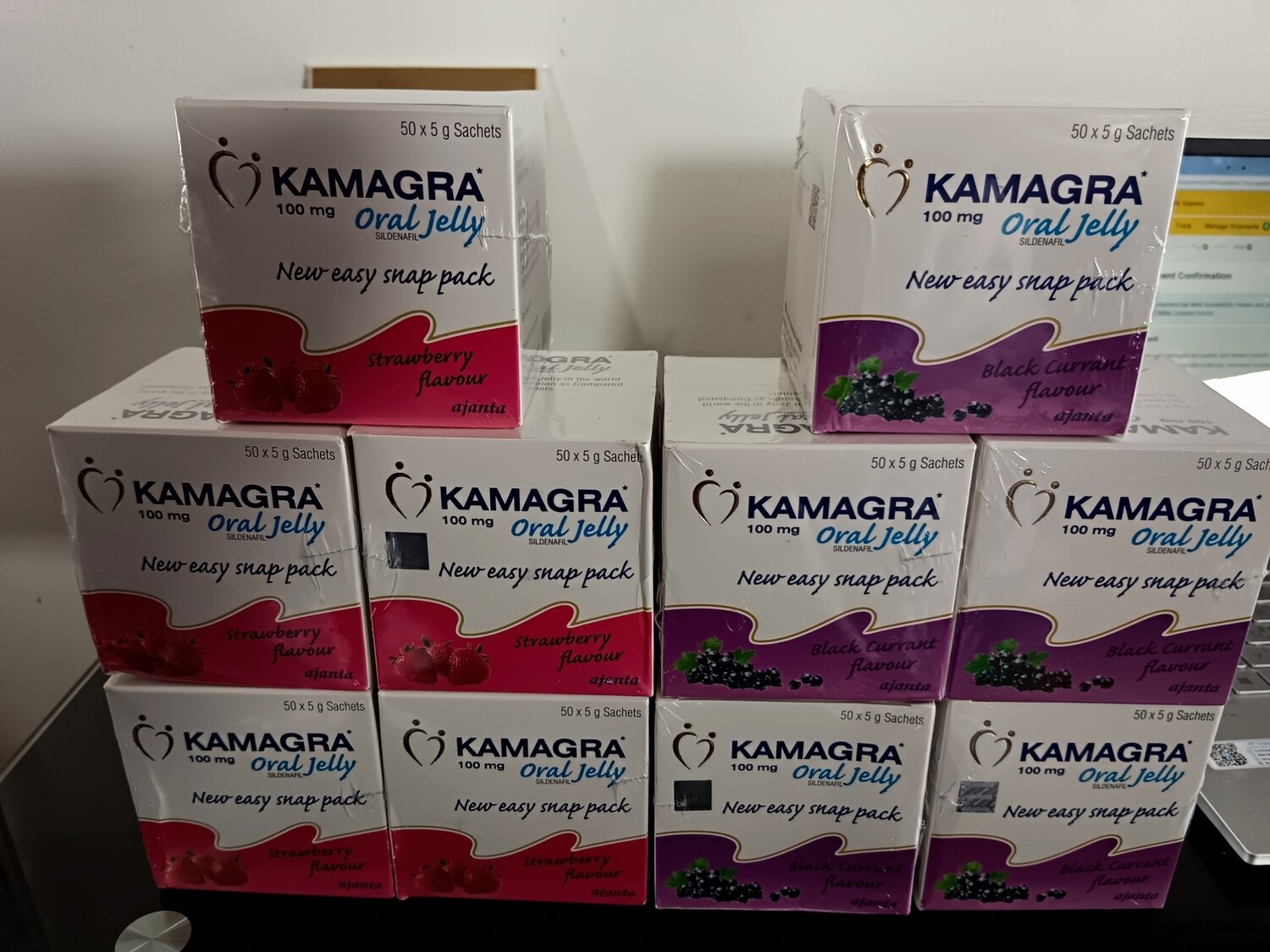 Kamagra Oral Jelly  1 BOX 50 SACHET ( $100.00 USD )  FREE SHIPPING WORLDWIDE
