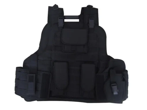 CHALECO TACTICO  &quot;ELITE&quot; CON ADITAMENTOS Y CON FUNDA PARA PANELES.