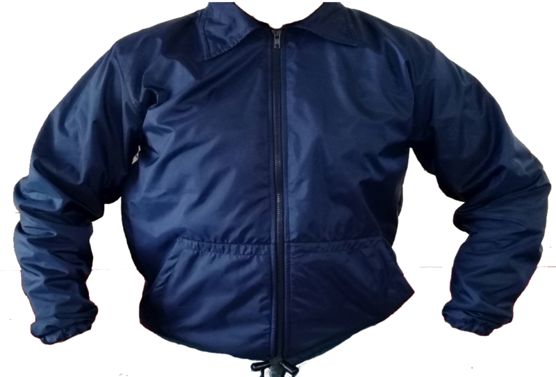 Chamarra rompevientos azul marino