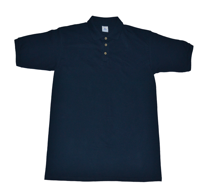 playera-azul-marino-tipo-polo MANGA CORTA Y LARGA.