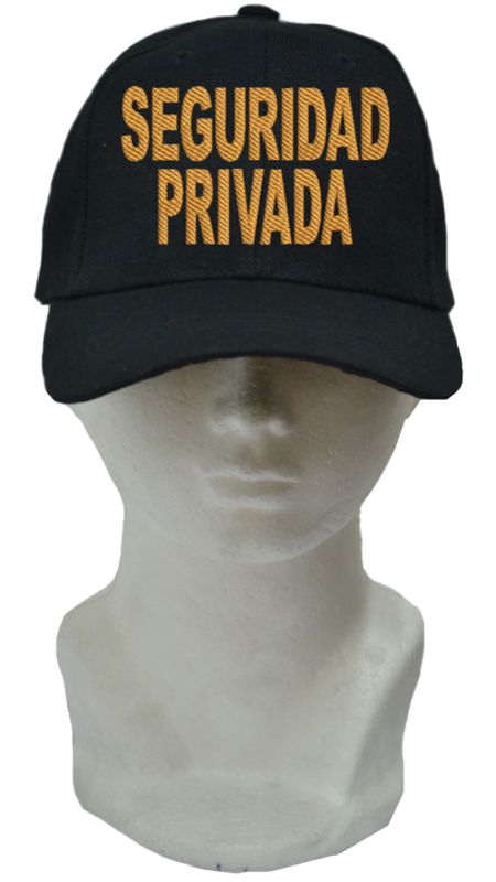 Gorra con SEGURIDAD PRIVADA