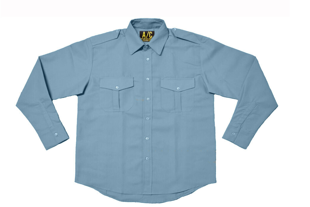 Camisa azul cielo manga larga