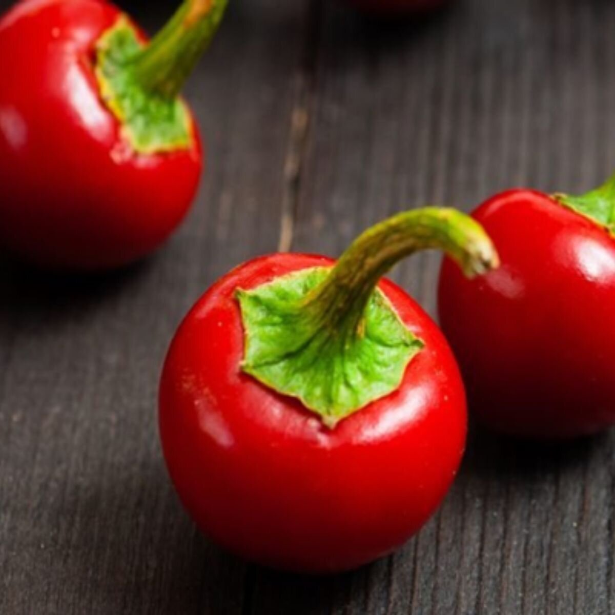Capsicum - Red Cherry Sweet Seeds