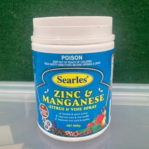 Zinc and manganese citrus.and vine spray 500g