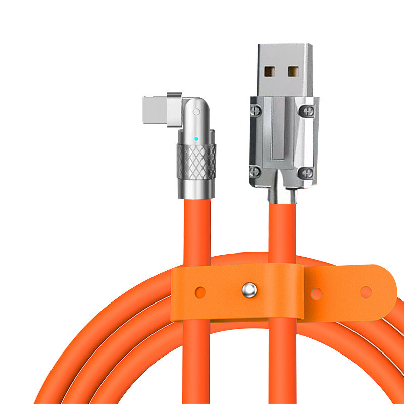 Android + ios 180 rotating Charging + data transfer cable