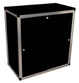3&#39; Lockable Counter Cupboard                        With Shelf