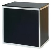 1M Sales Counter With Shelf