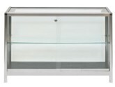 1.25M Aluminium Showcase Illuminated &amp; Lockable