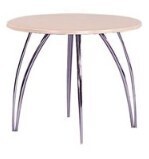 Apollo 2&#39;6 Chrome Legged Round Table