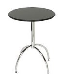 Bacchus 2&#39; Chrome Frame Round Table