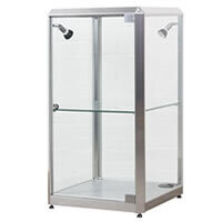 Full 0.5M Glass Showcase 
Illuminated &amp; Lockable