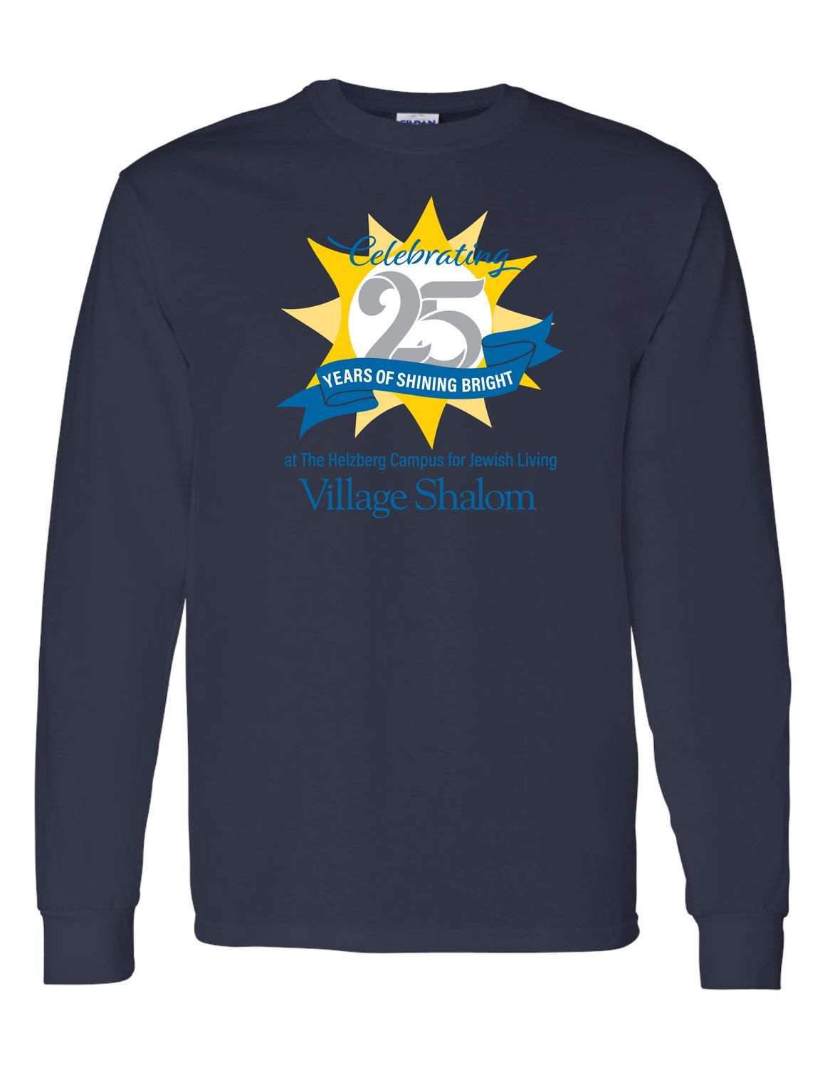 Village Shalom 25th Anniversary Long Sleeve Shirt
