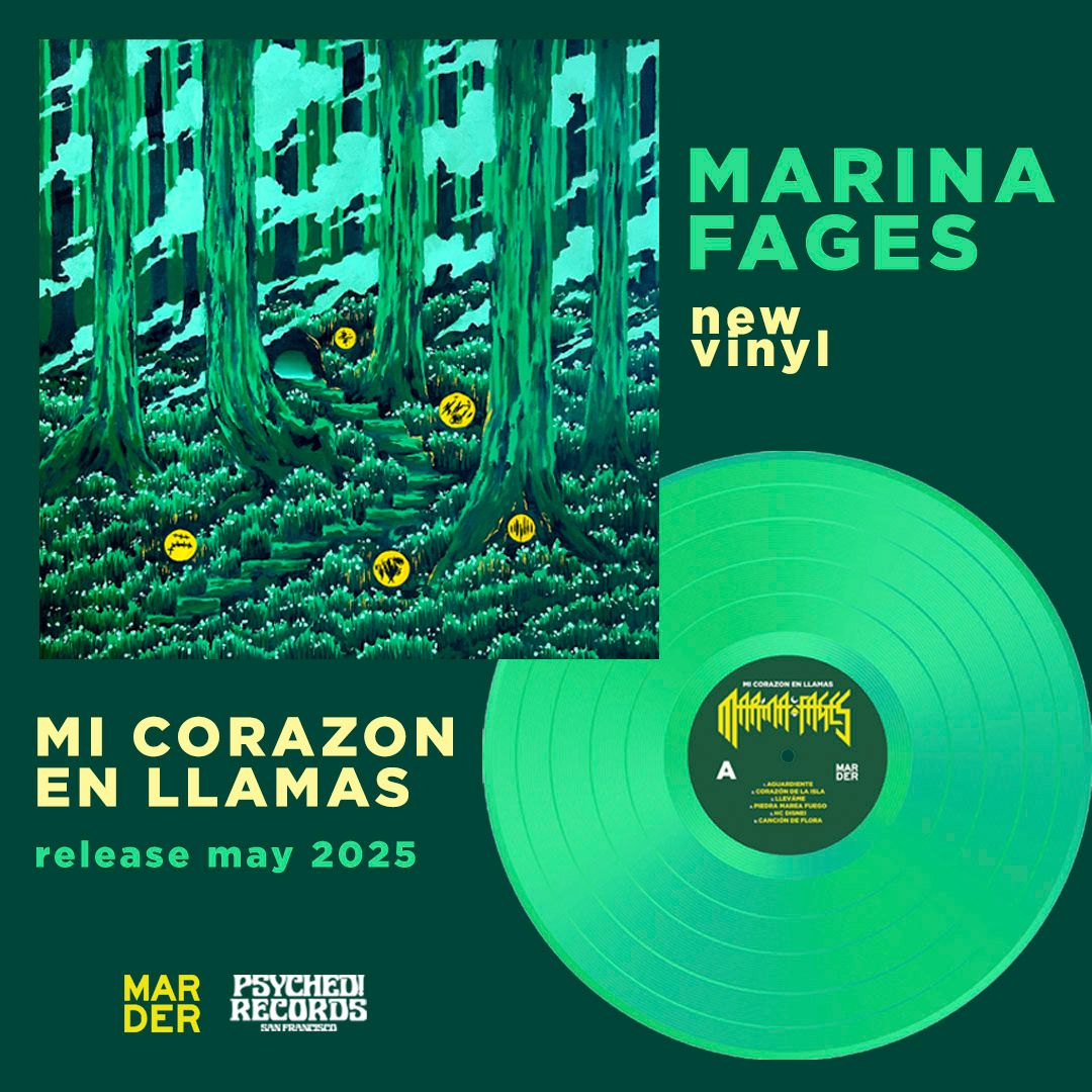 Mi Corazón En Llamas by Marina Fages (Vinyl)